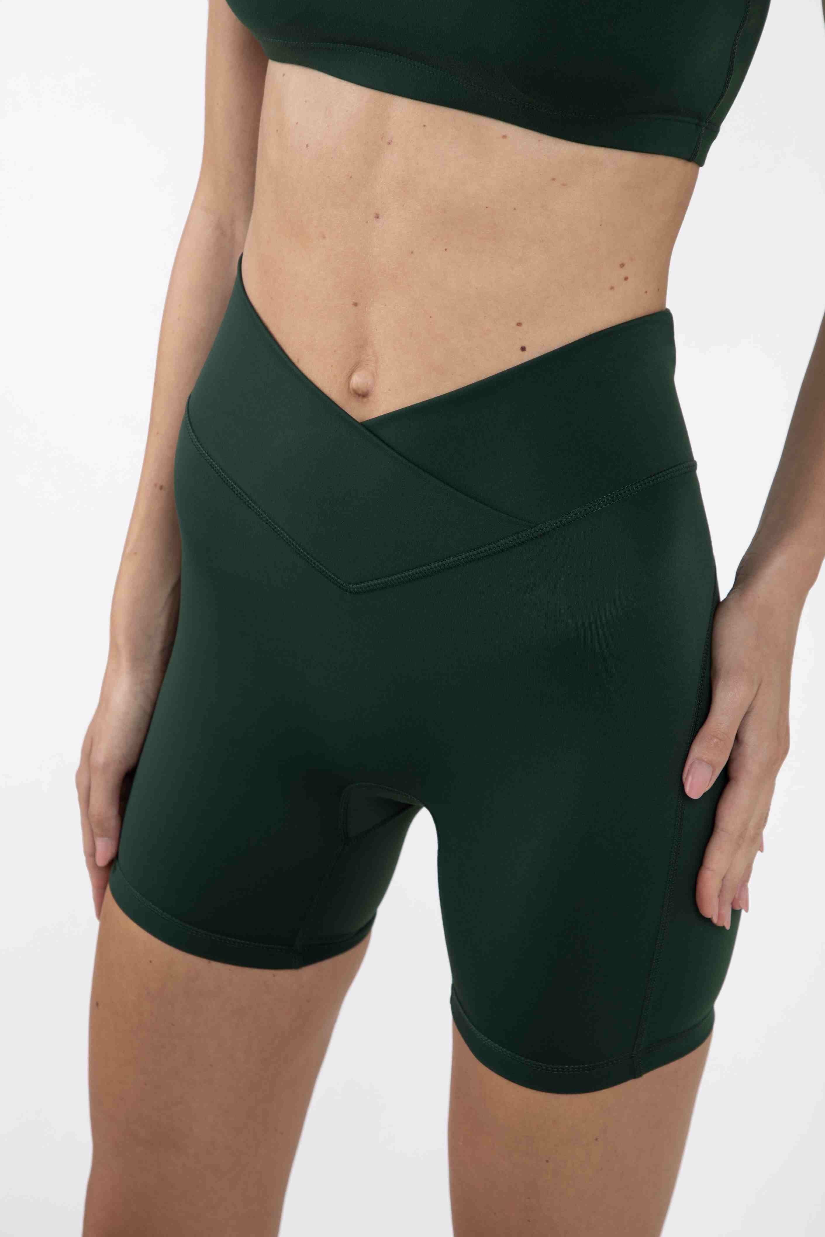 Biker Shorts Green