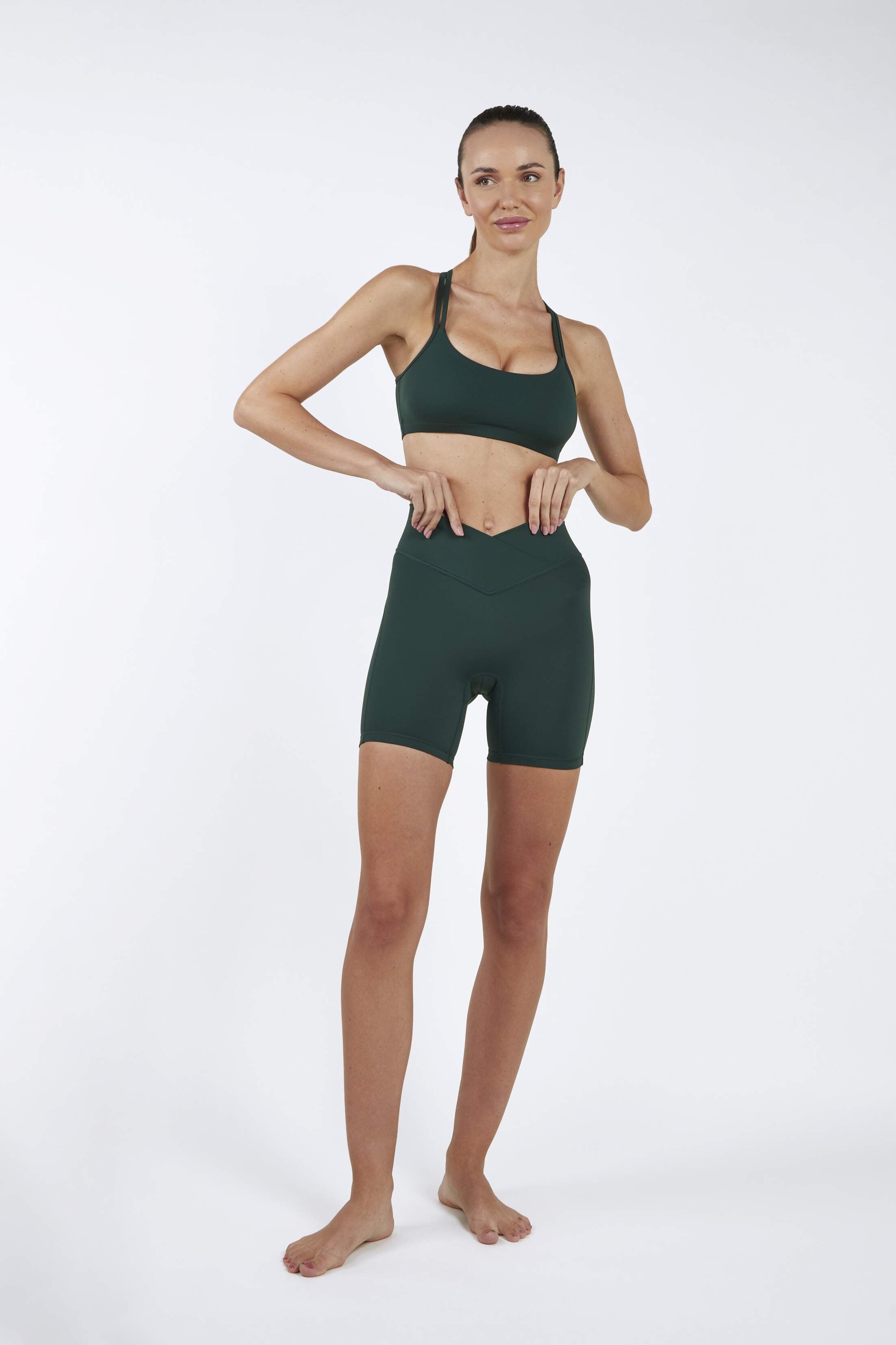 Biker Shorts Green