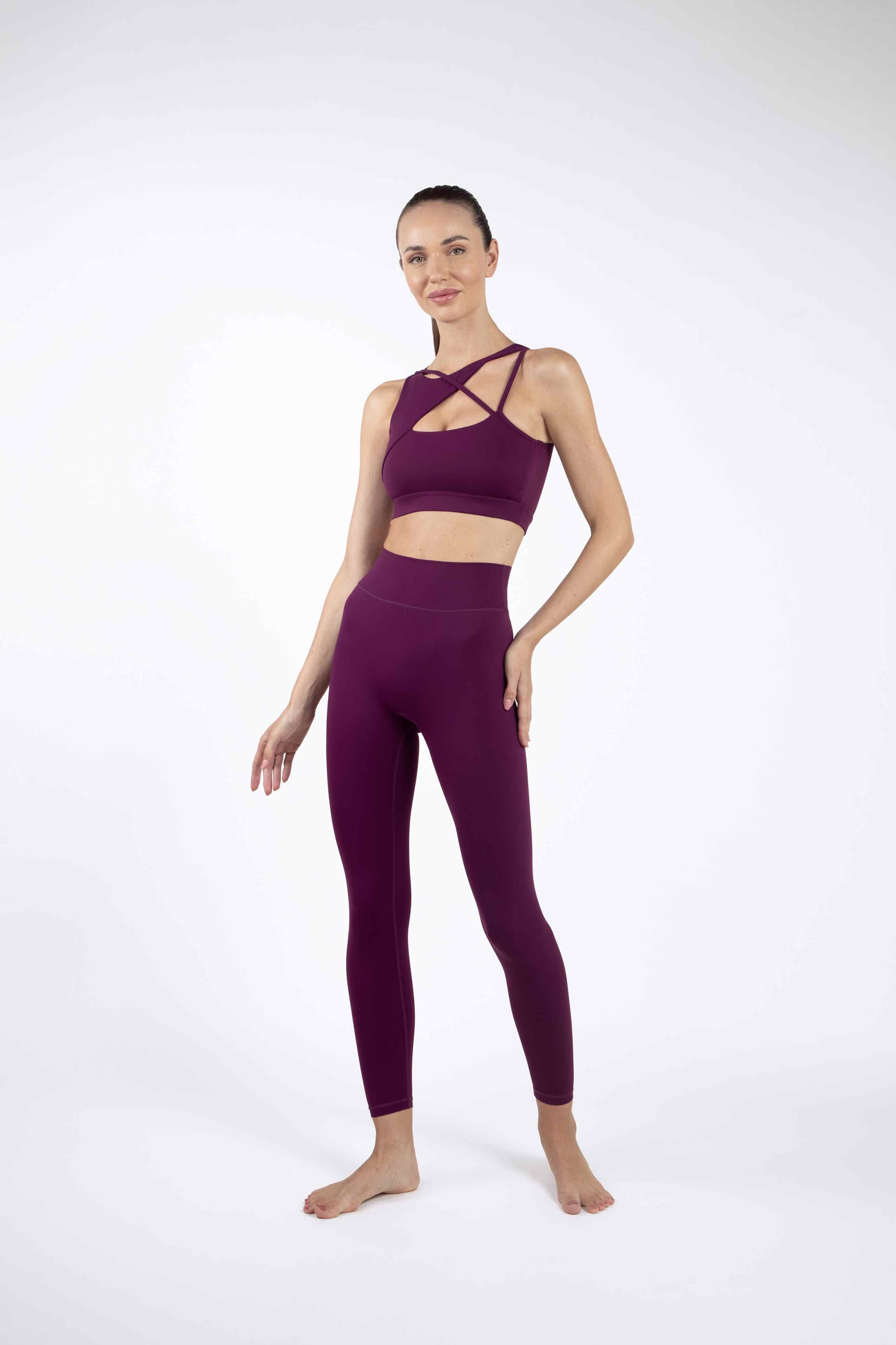 Simple Leggings Purple