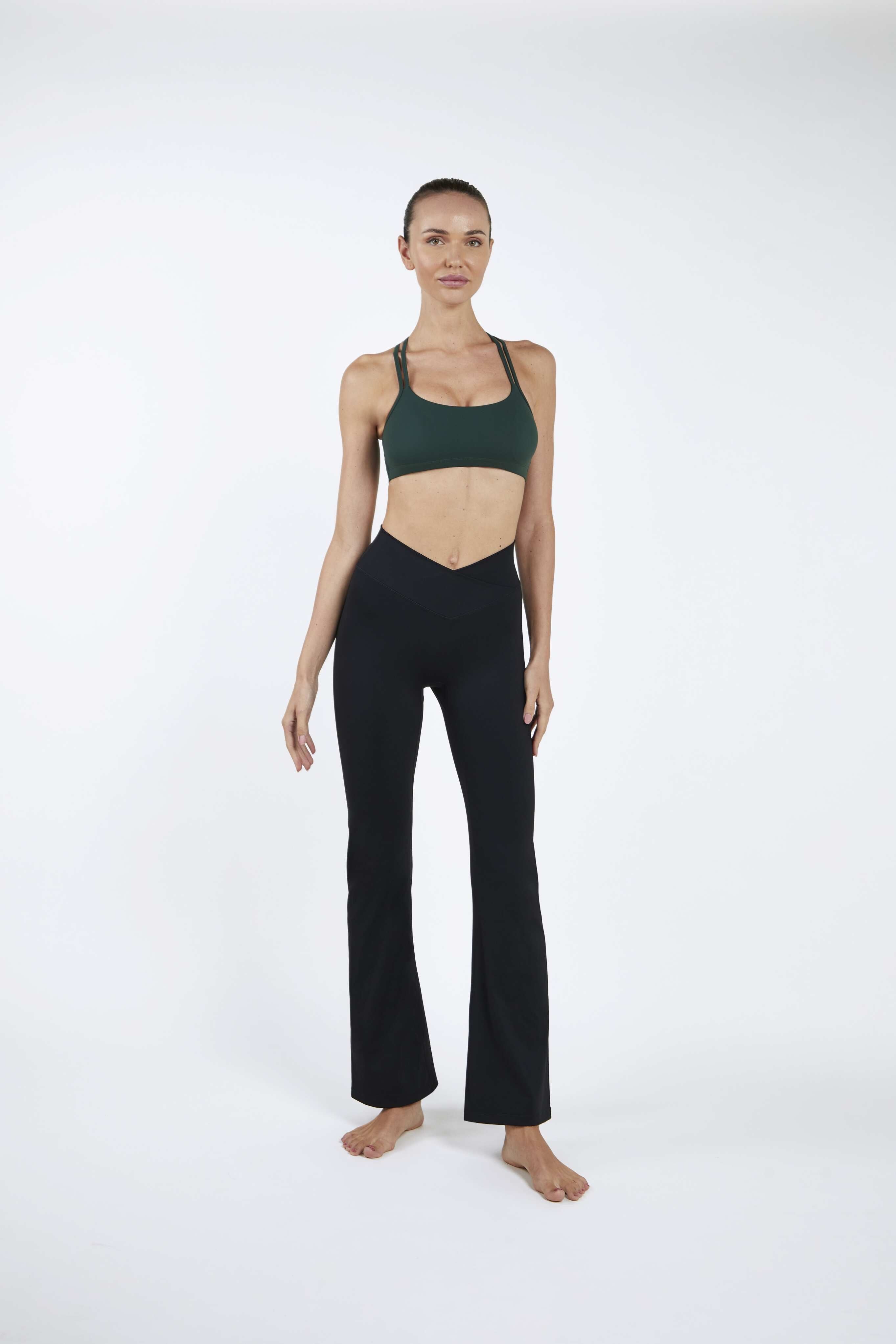 Flared Leggings Black