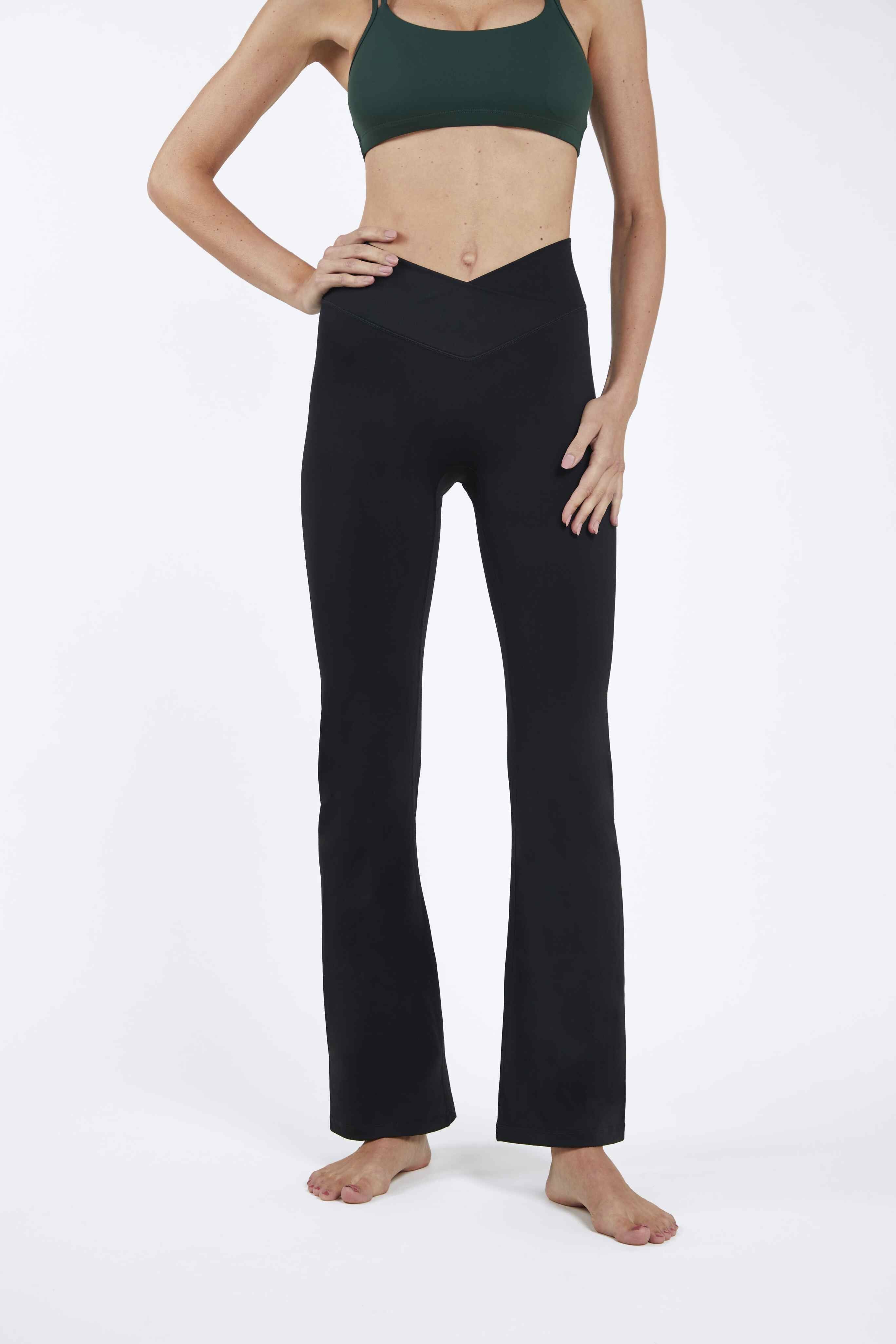 Flared Leggings Black