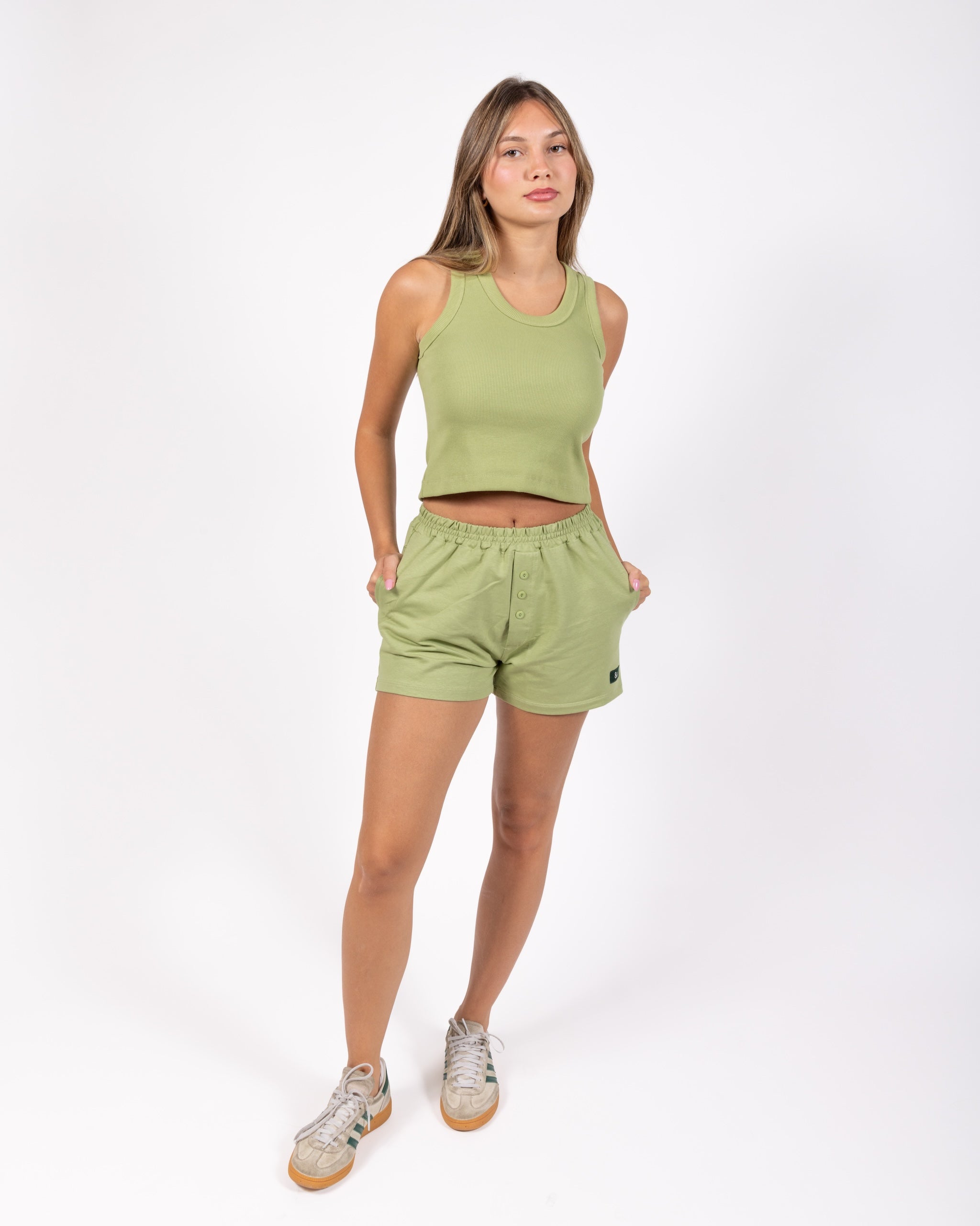 Matcha Ribbed Tank