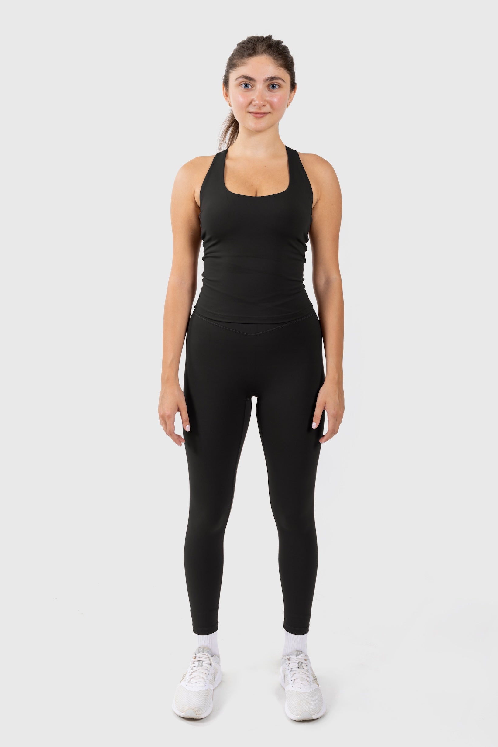 Black Racer Back Tank