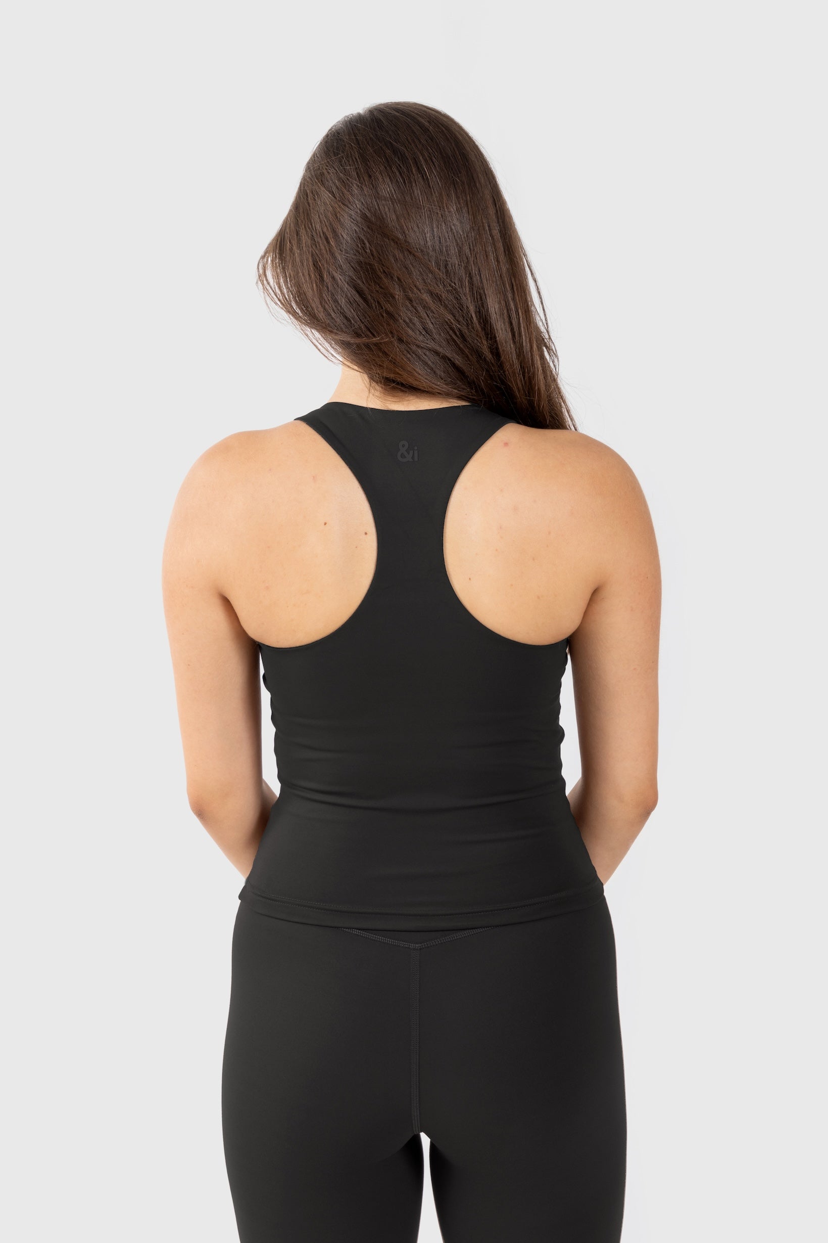 Black Racer Back Tank