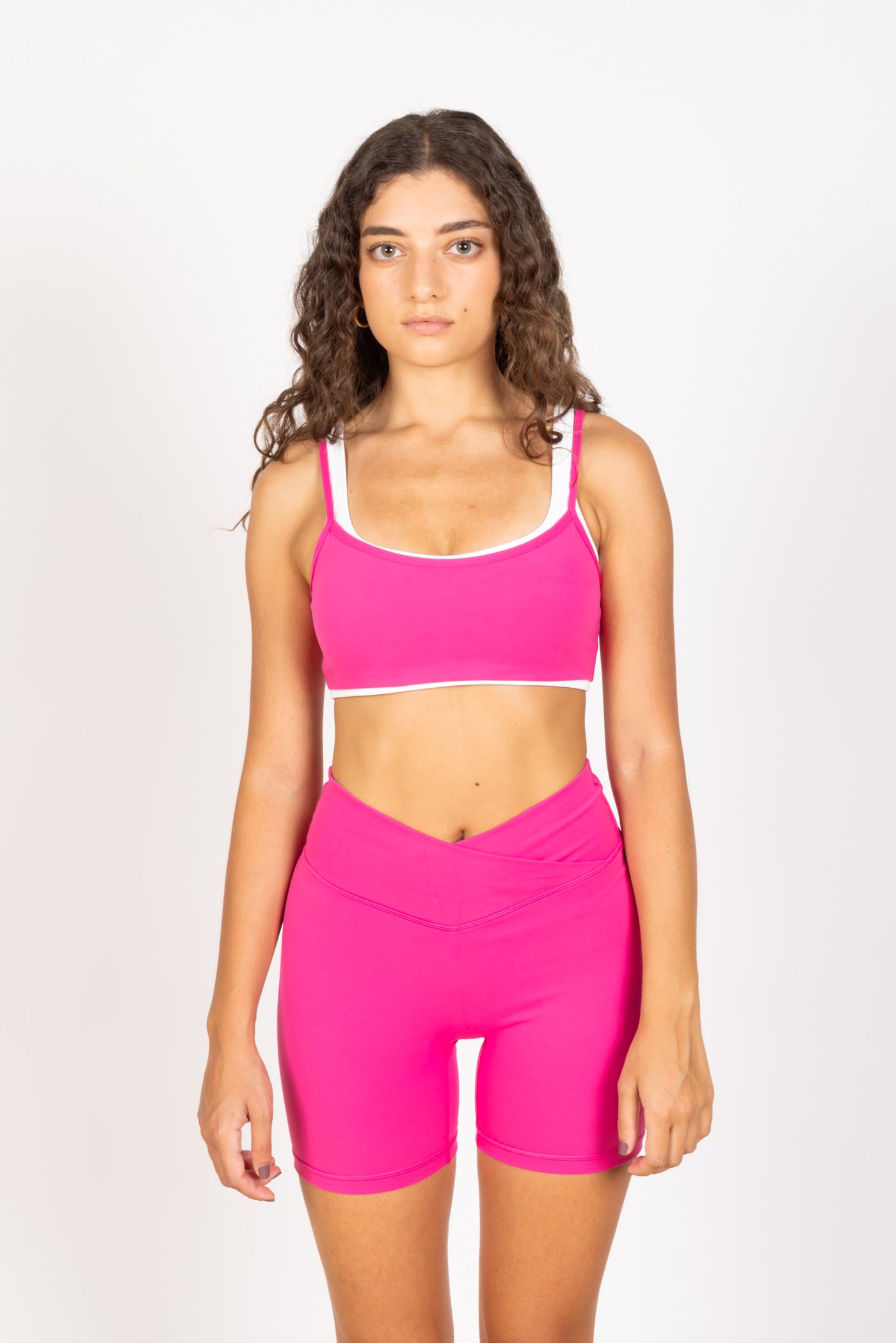 Hot Pink Biker Shorts