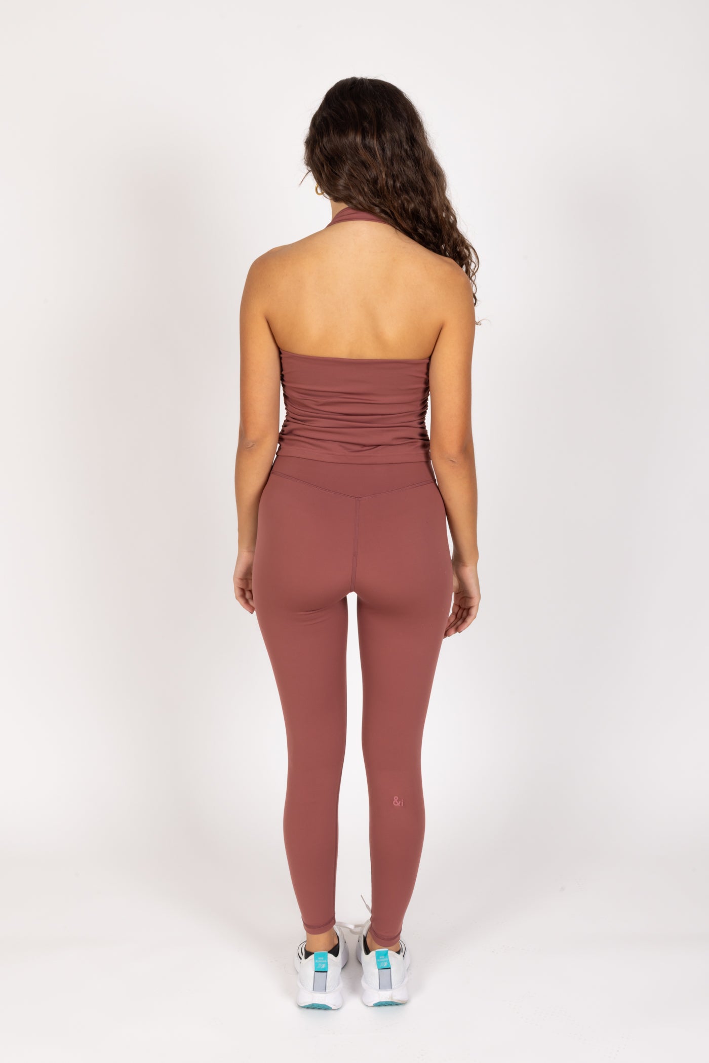 Brick Cross Waistband Leggings