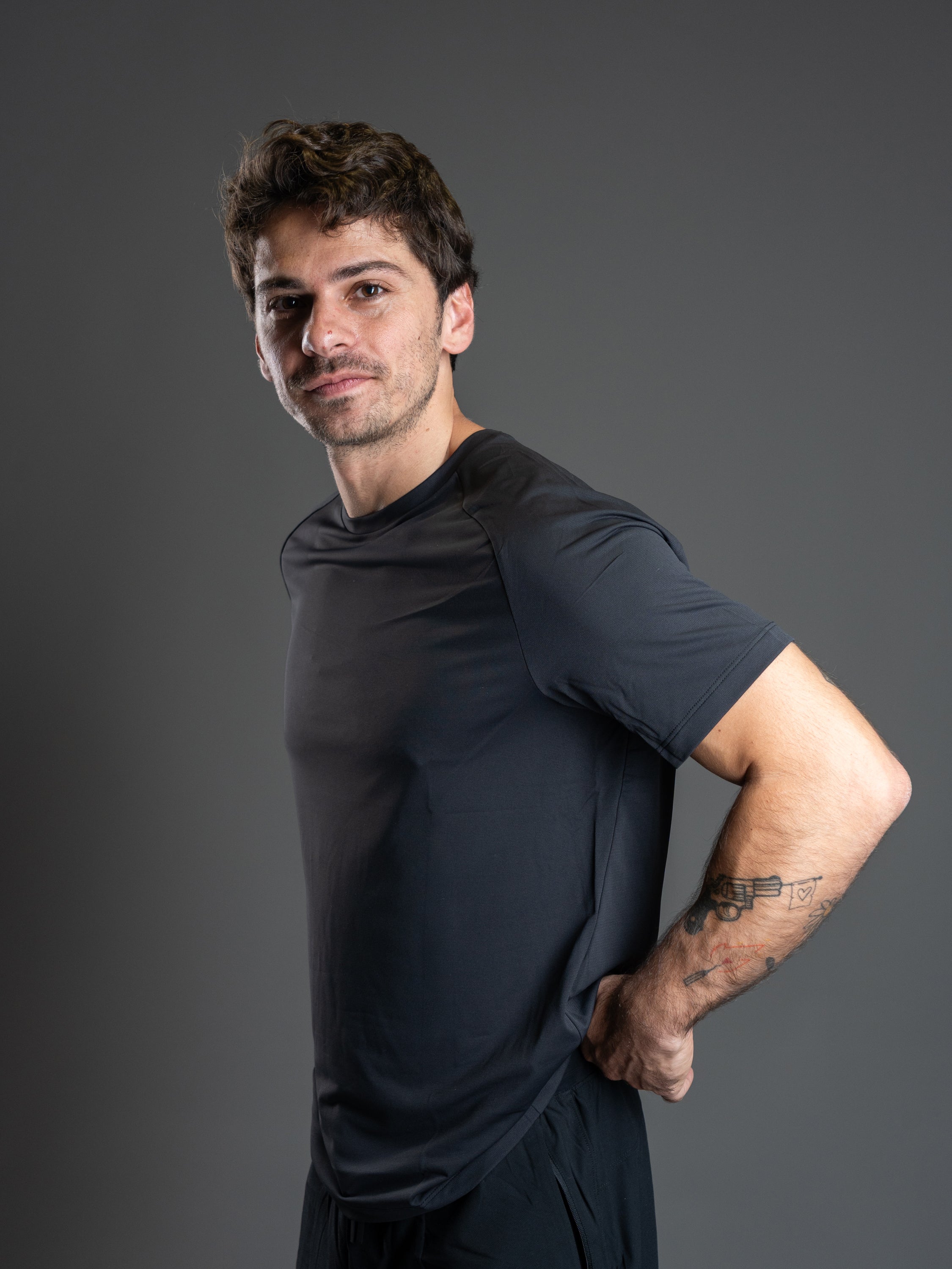 Black Performance Tee