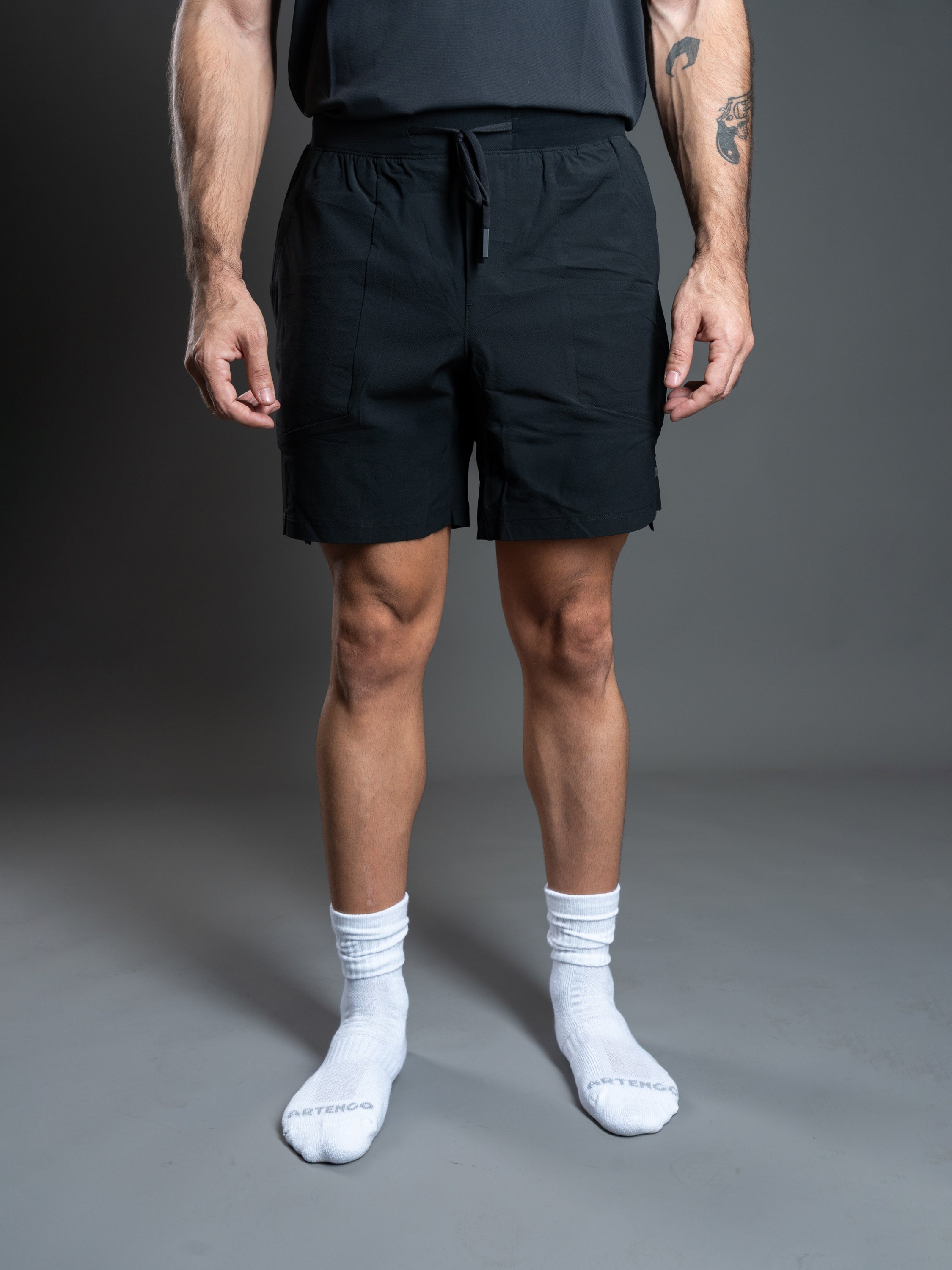 Black Alpha Shorts