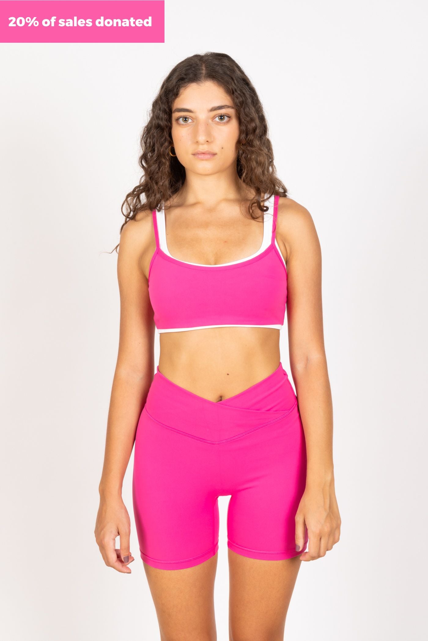 Hot Pink Biker Shorts