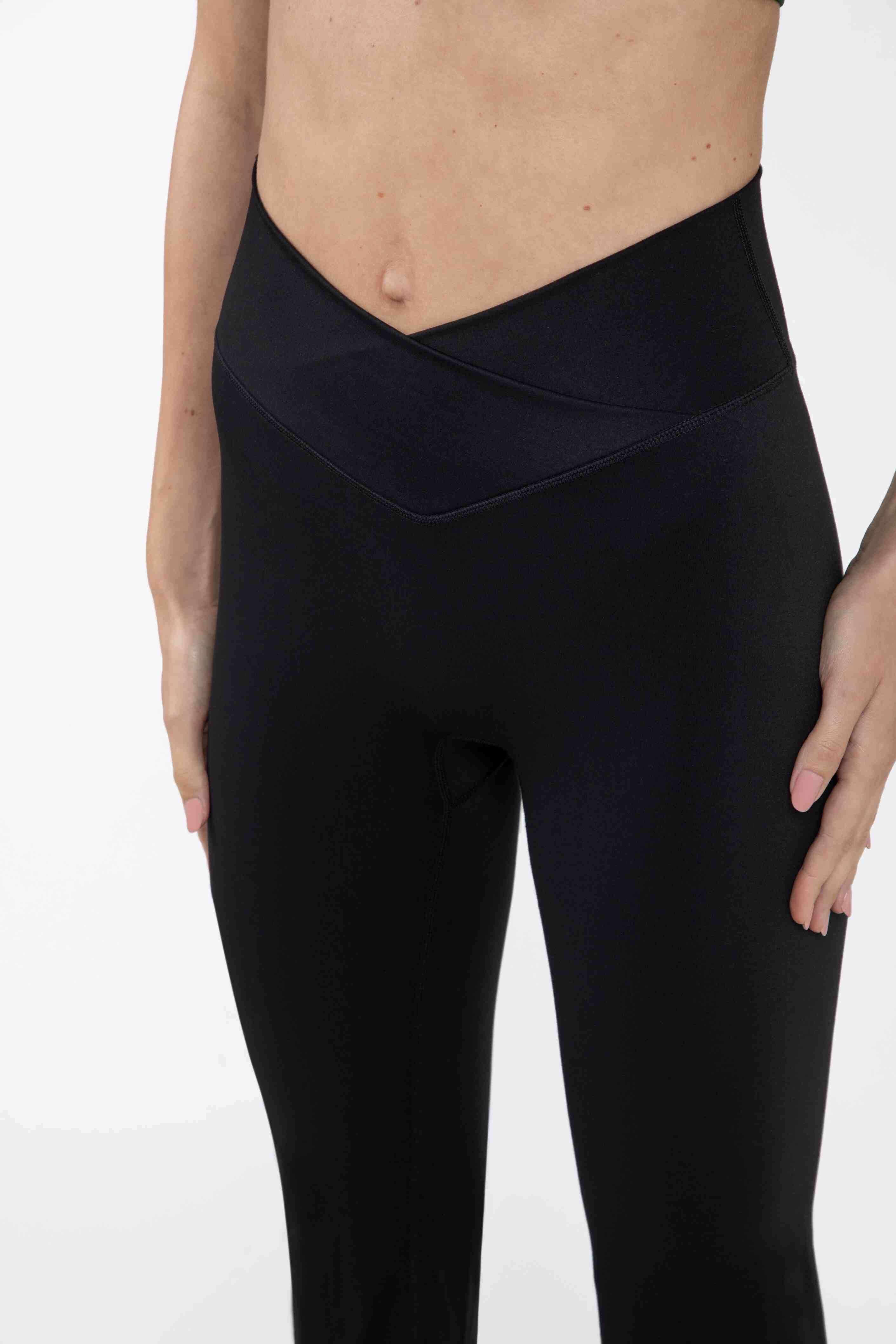 Flared Leggings Black