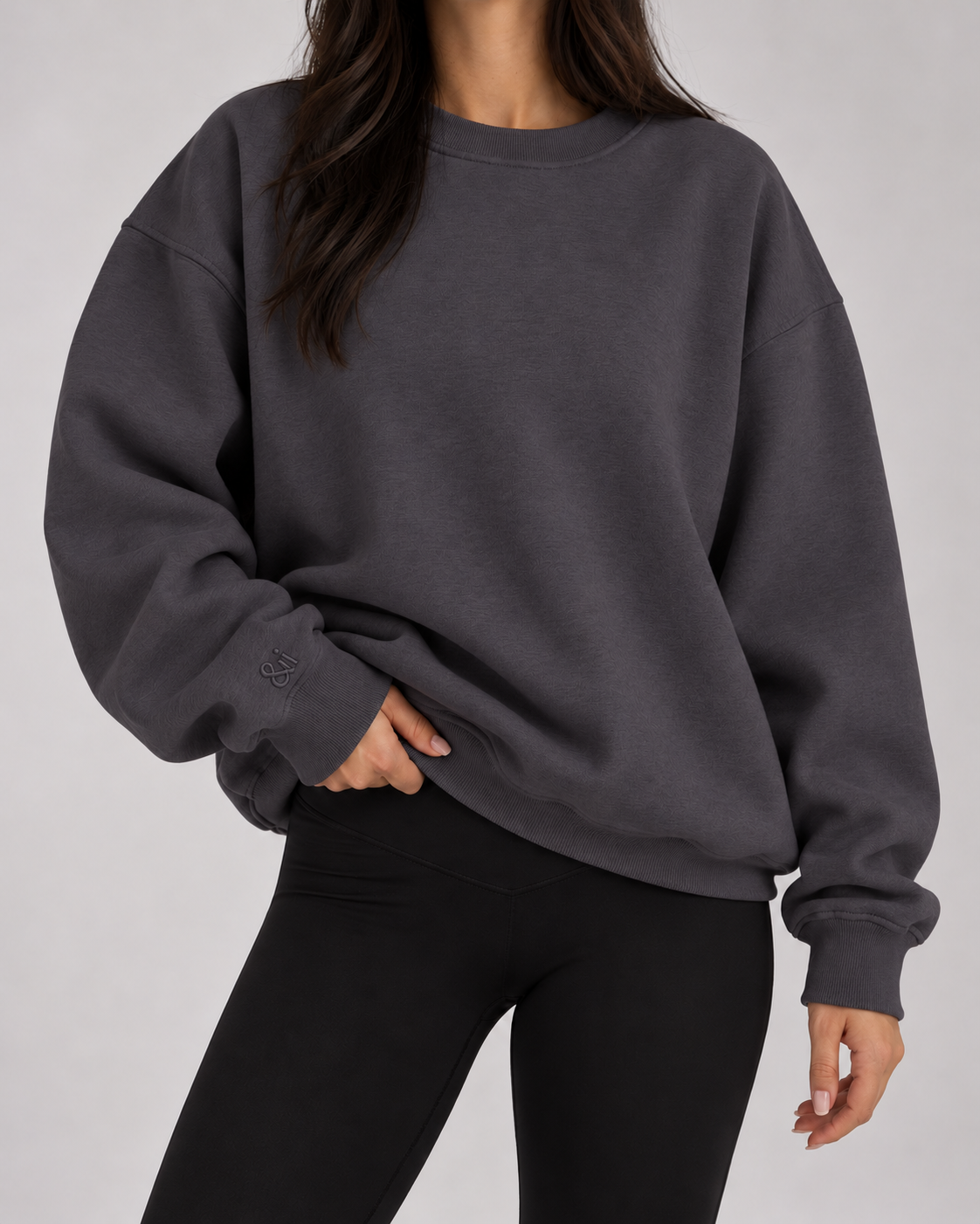 Midnight Grey Sweater