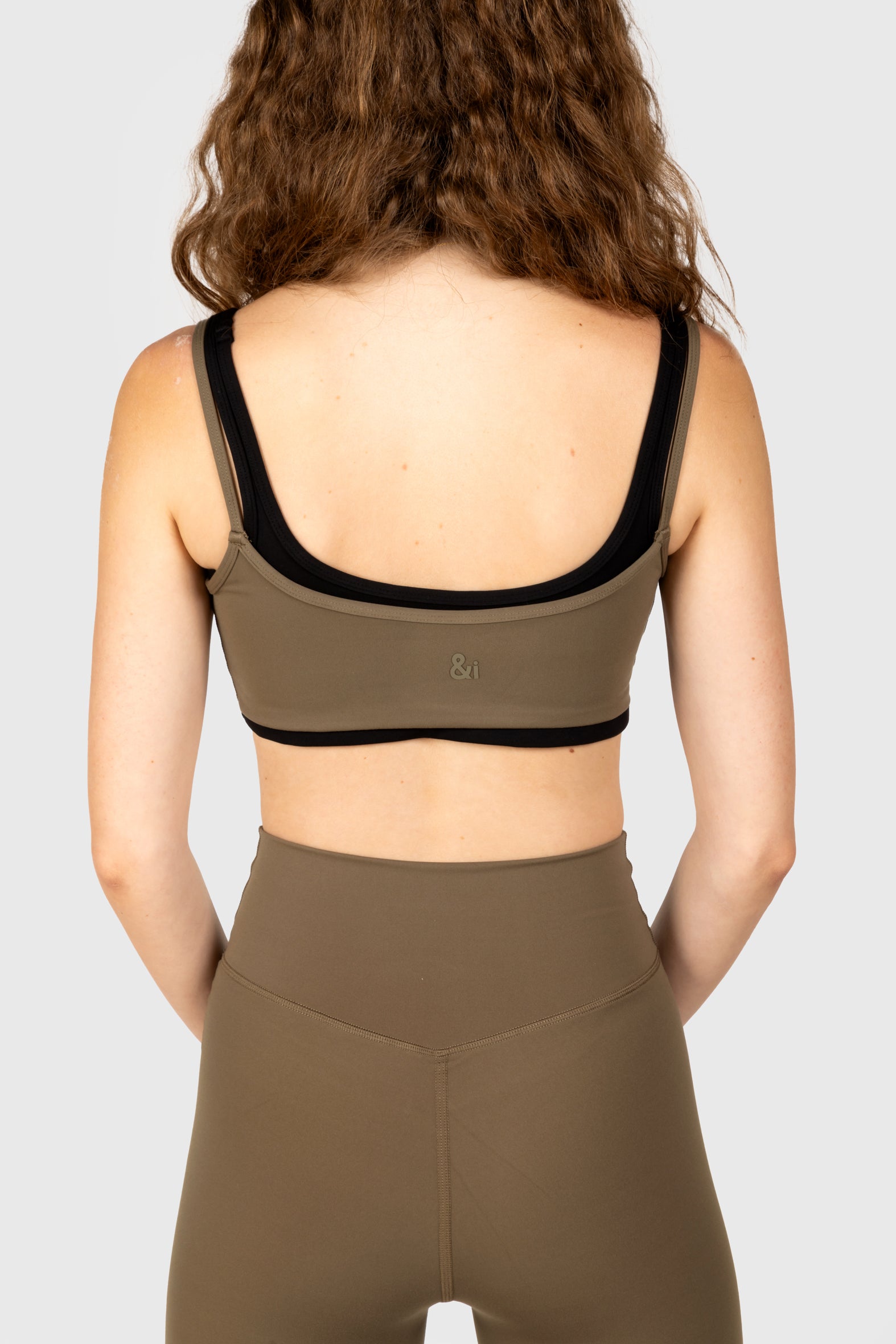 Khaki Double Layered Bra