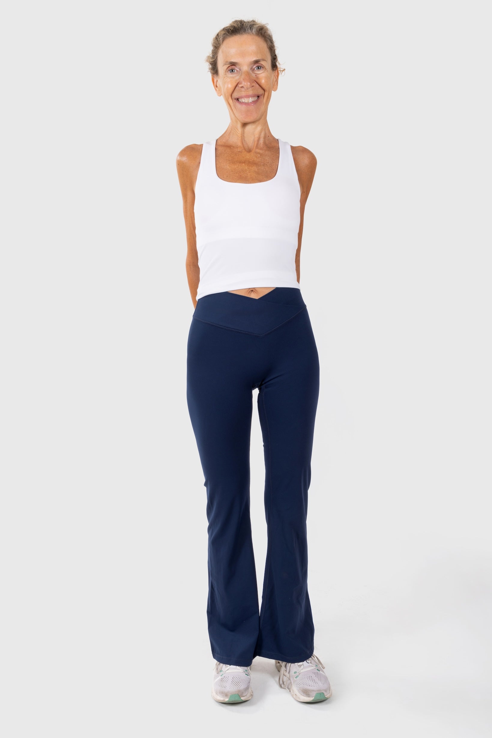 Flared Leggings Navy