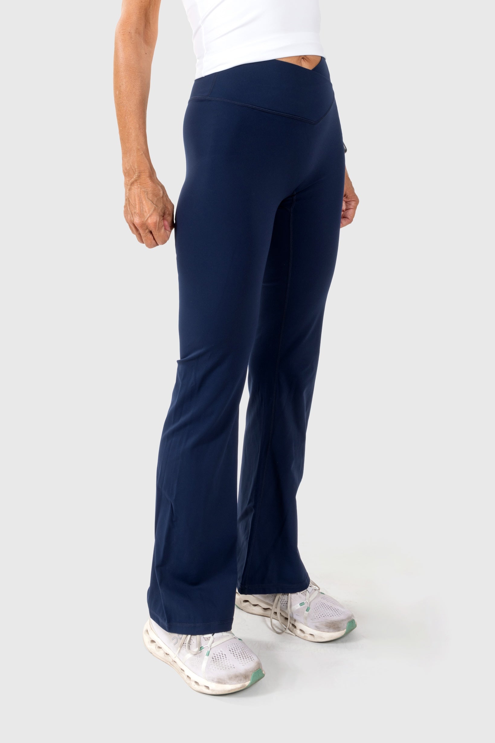 Flared Leggings Navy