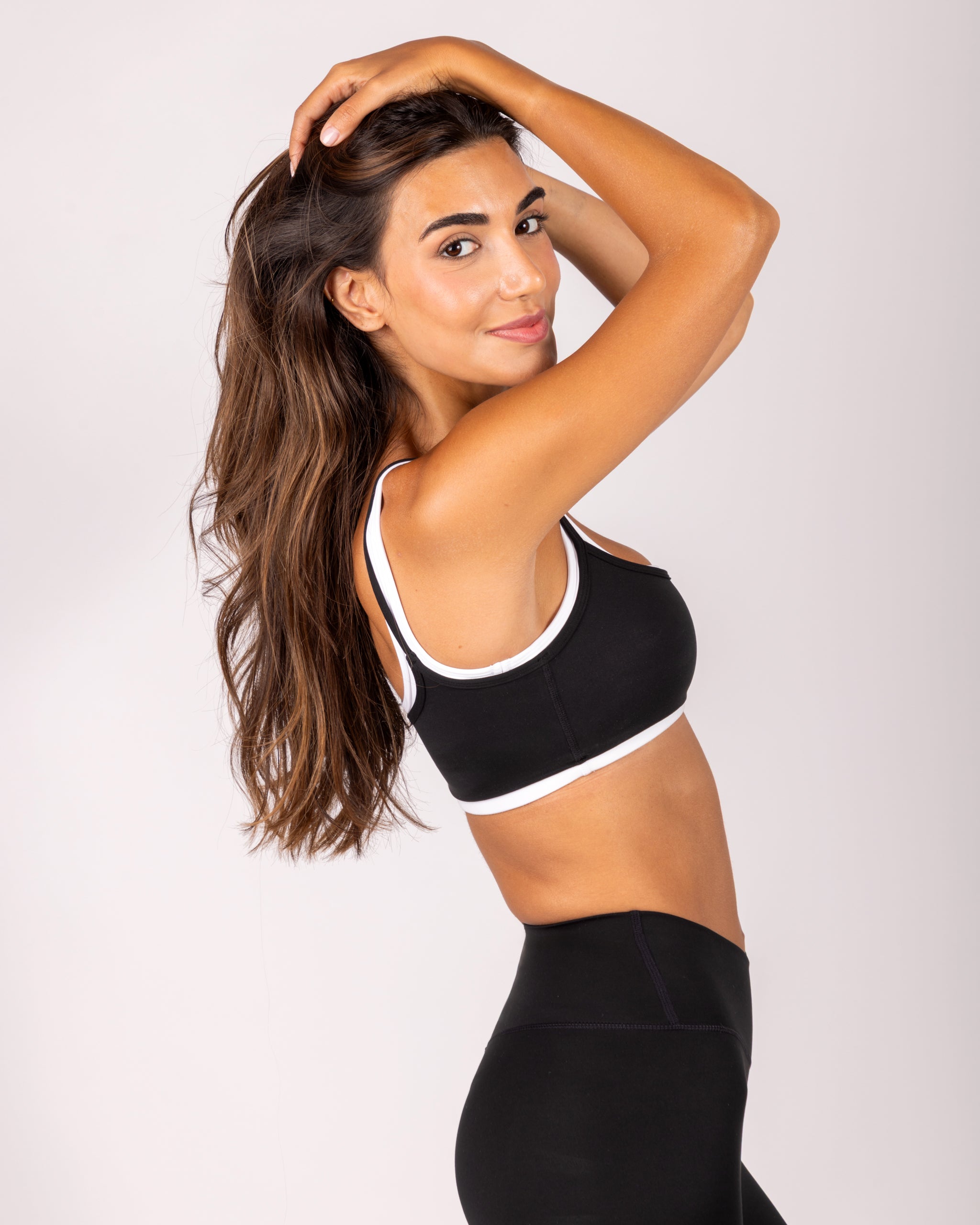 Black Double Layered Bra