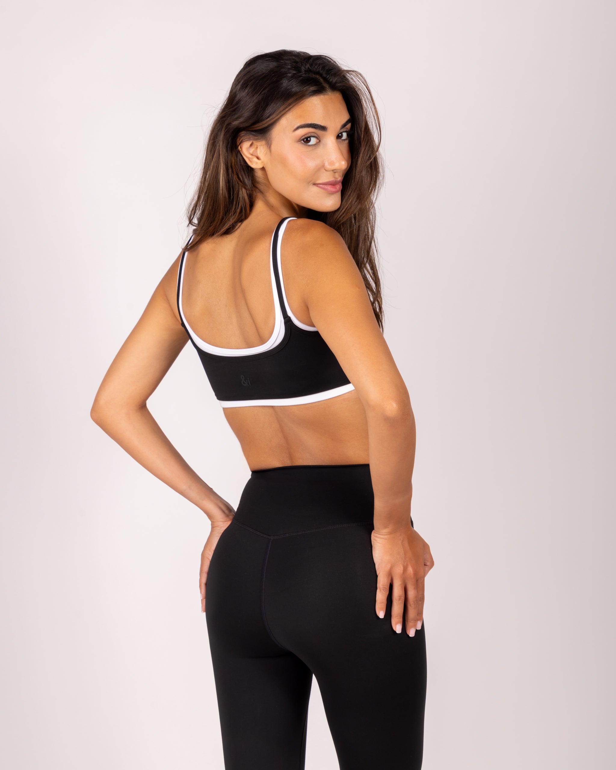 Black Double Layered Bra