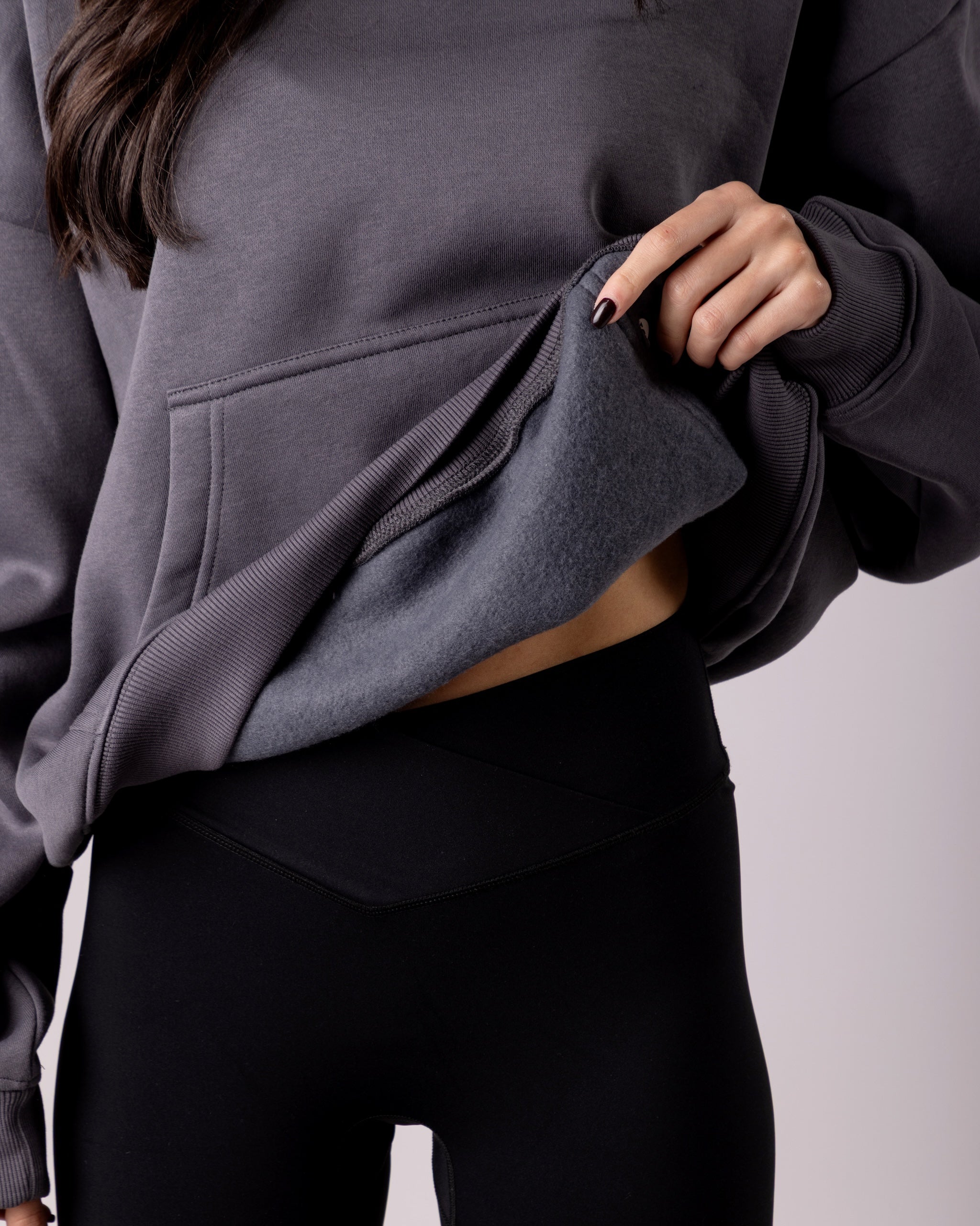 Midnight Grey Hoodie