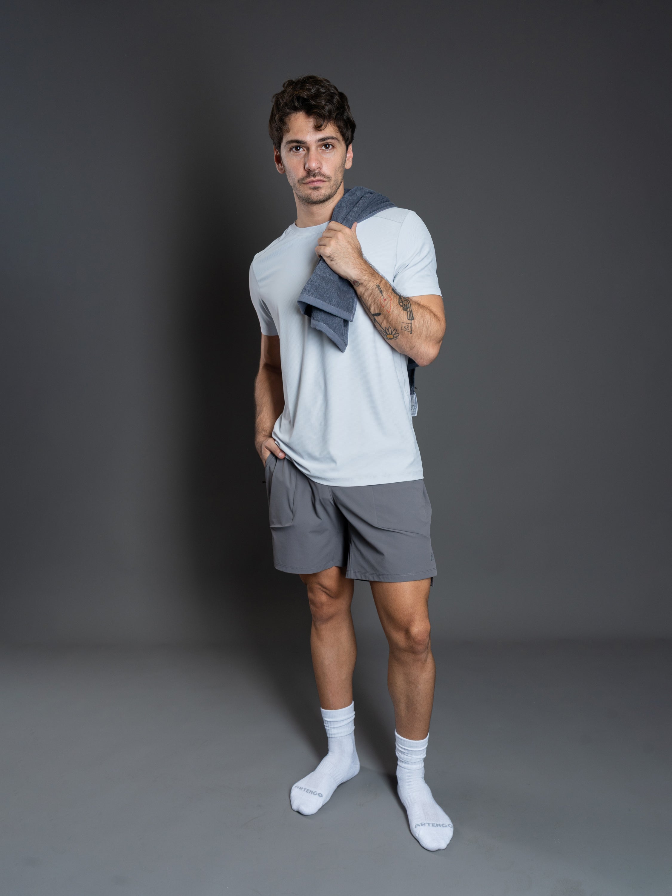 Grey Alpha Shorts