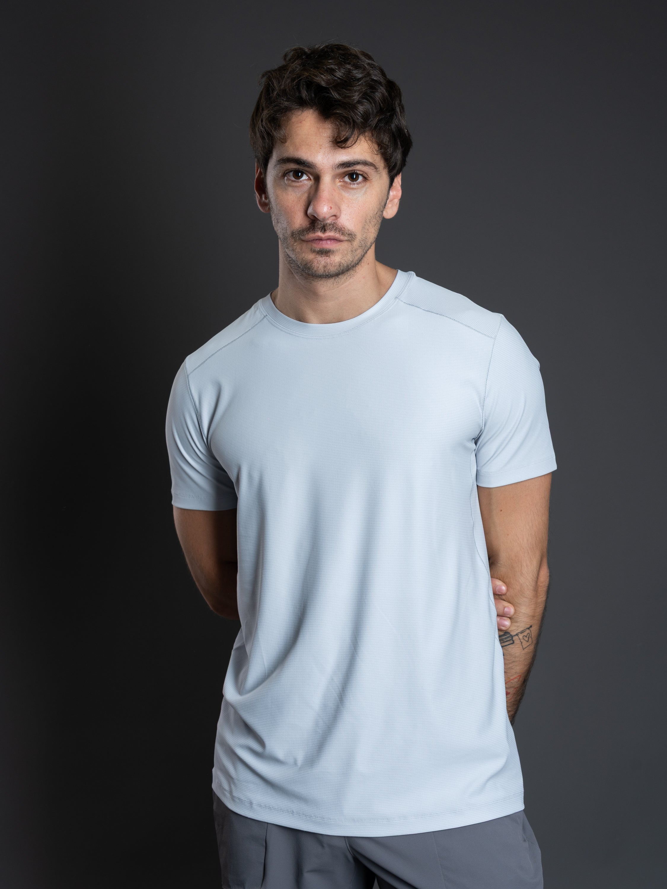 Light Grey Flow Tee