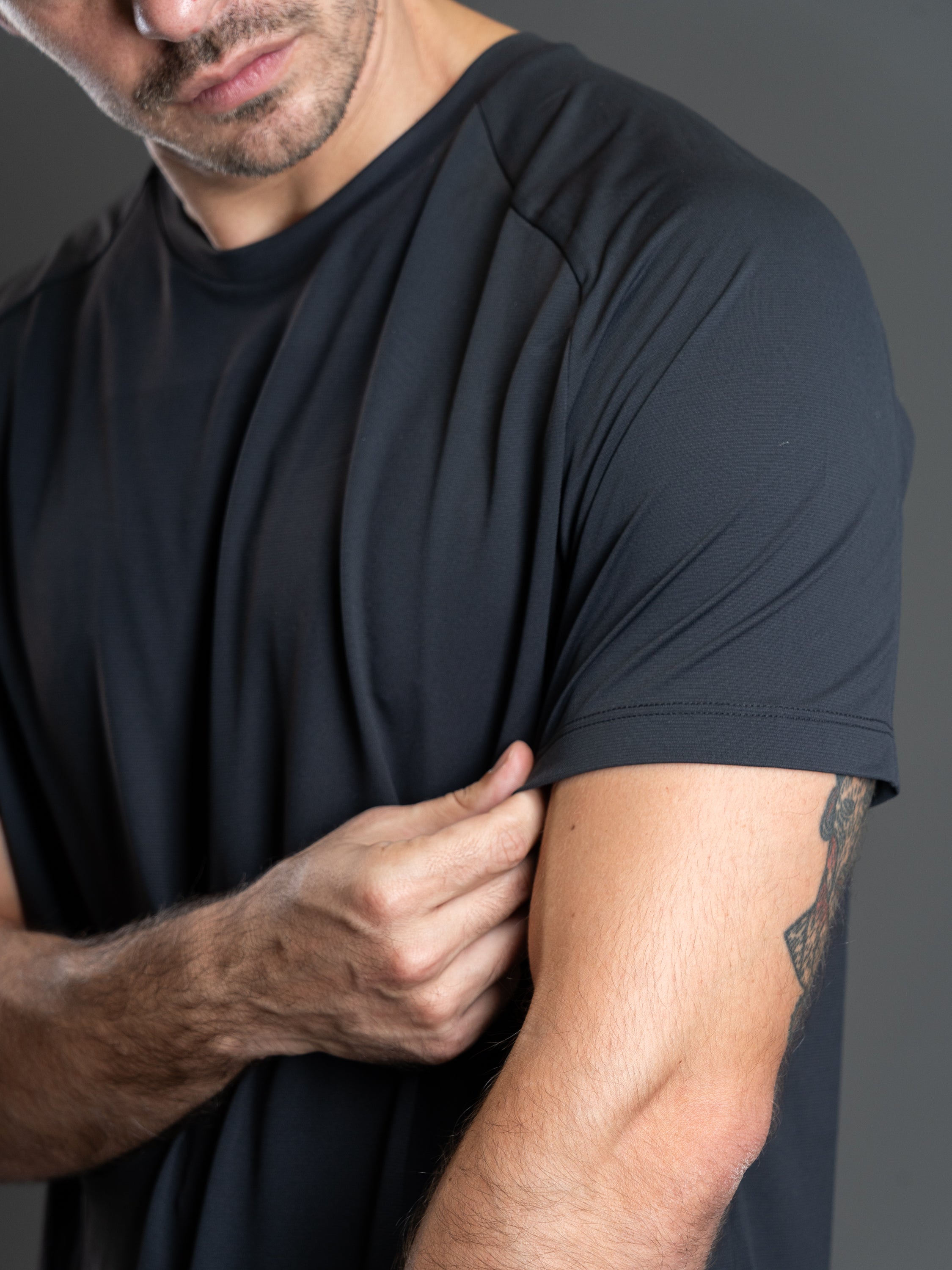 Black Performance Tee