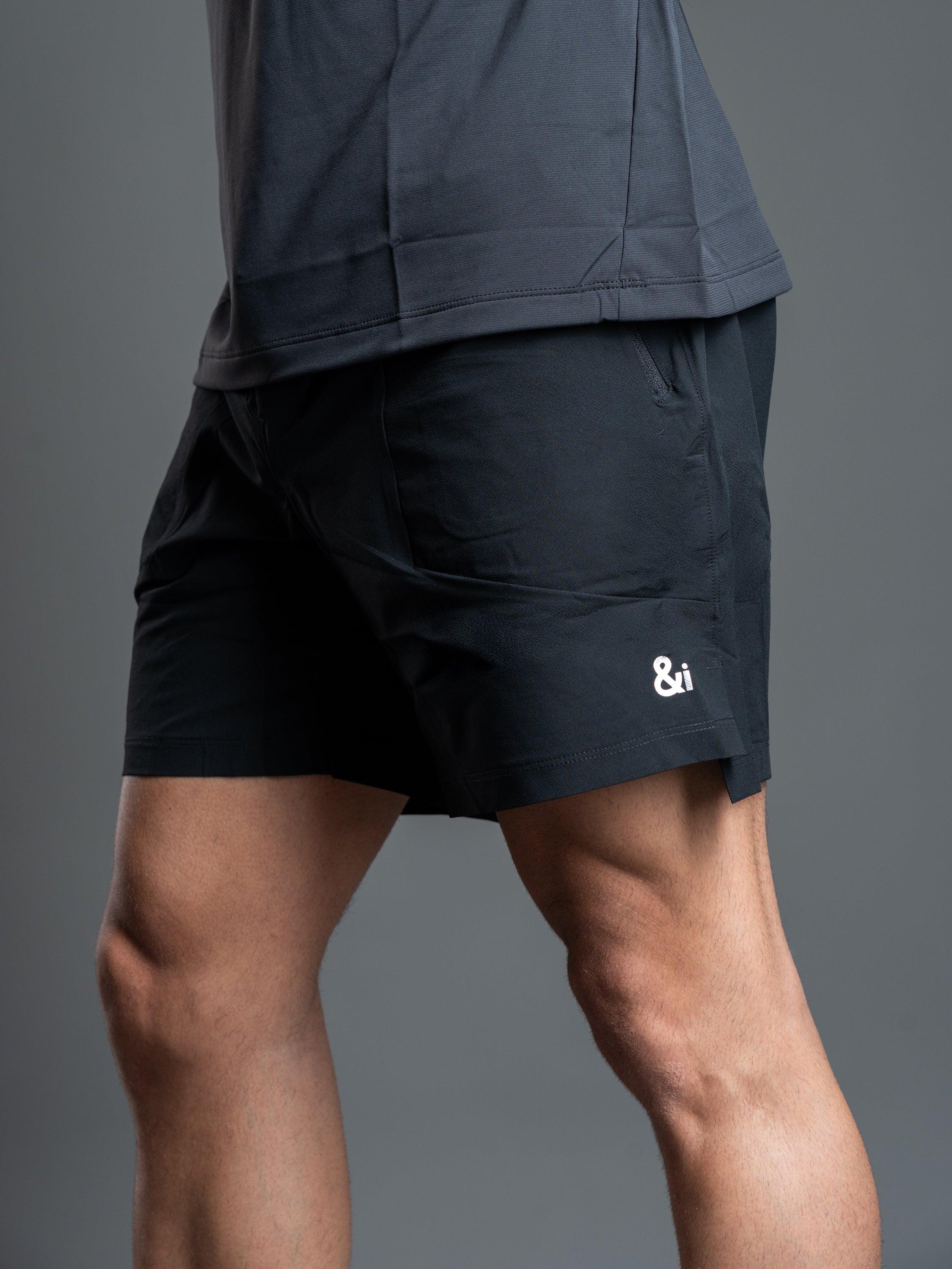 Black Alpha Shorts